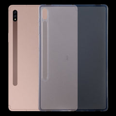 For Samsung Galaxy Tab S7 Plus 0.75mm Shockproof Outside Glossy Inside Frosted TPU Protective Case, For Samsung Galaxy Tab S7 Plus