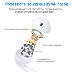 USB-C / Type-C Interface In Ear Wired HiFi Mega Bass Earphone with Mic