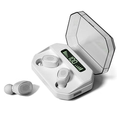 M8 Bluetooth 5.0 TWS Touch Digital Display True Wireless Bluetooth Earphone with Charging Box