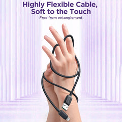 JOYROOM S-AL012A14 Multi-Color Series 2.4A USB to 8 Pin Fast Charging Data Cable, Length:1.2m, USB to 8 Pin