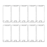 10 PCS for Sony Xperia XZ Premium Front Housing Adhesive, For Sony Xperia XZ Premium