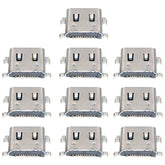 10 PCS Charging Port Connector for Motorola Moto M XT1662, For Moto M