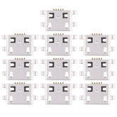 10 PCS Charging Port Connector for Huawei Y6, For Huawei Y6