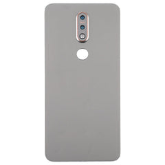 Battery Back Cover for Nokia 7.1, For Nokia 7.1(Silver)