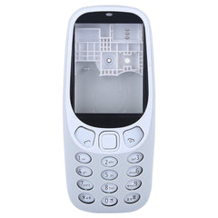 Full Assembly Housing Cover with Keyboard for Nokia 3310, For 3310(Grey), For Nokia 3310