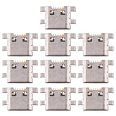 10 PCS Charging Port Connector for LG K10 2017, For LG K10 2017
