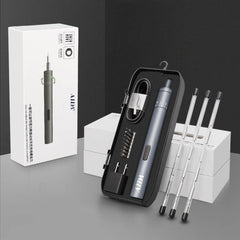 A-012 Rechargeable Lithium Battery Rechargeable Electric Drill Cordless Screwdriver Set with 8 Gear Torsion, Drill Cordless Screwdriver