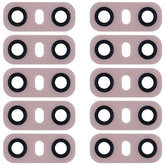 10 PCS Back Camera Lens with Adhesive for LG G6 H870/H871/H872/ LS993, LG G6 (Pink), LG G6 (Gold)