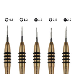Kaisi K-5222 7 in 1 Plastic Opening Pick + Precision Screwdriver Set Tablet PC Cell Phone Repair Kit, K-5222