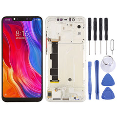 LCD Screen and Digitizer Full Assembly with Frame & Side Keys for Xiaomi Mi 8, For Xiaomi Mi 8, For Mi 8 (Rose Gold)