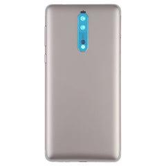 Battery Back Cover with Camera Lens Frame & Side Keys for Nokia 8, For Nokia 8, Nokia 8