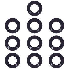 For OPPO A83 10pcs Back Camera Lens, For OPPO A83