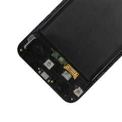 Original LCD Screen and Digitizer Full Assembly with Frame for Galaxy A50 SM-A505F, For Samsung Galaxy A50 (Frame)