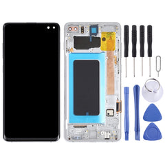 LCD Screen and Digitizer Full Assembly with Frame for Samsung Galaxy S10+, For Samsung Galaxy S10+