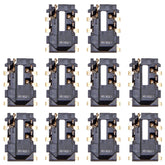 10 PCS Earphone Jack for Huawei P20 Lite, For Huawei P20 Lite