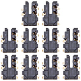 10 PCS Earphone Jack for Huawei P30 Lite, For Huawei P30 Lite
