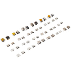 240 PCS/Set Micro USB / Type C Charging Port Connector, 240 PCS/Set
