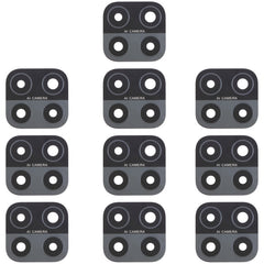 For OPPO A15 / A15s / A35 CPH2185 CPH2179 PEHM00 10pcs Back Camera Lens, For OPPO A15 / A15s