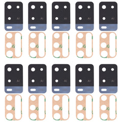 For OPPO A54 4G 10 PCS Back Camera Lens, For OPPO A54 4G(Black), For OPPO A54 4G(Blue)