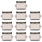10 PCS Charging Port Connector for Lenovo M10 Plus TB-X606, TB-X606F, For Lenovo M10 Plus