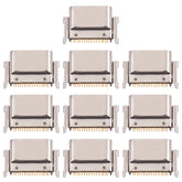 10 PCS Charging Port Connector for LG K50S LMX540HM, LM-X540, LM-X540BMW, LMX540BMW, For LG K50S