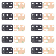 For Tecno Spark 6 Air KE6, KE6j, KF6 10pcs Back Camera Lens, For Tecno Spark 6 Air