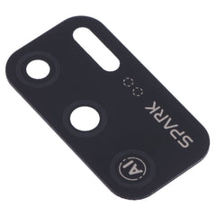 For Tecno Spark 5 Air KD6a 10pcs Back Camera Lens, For Tecno Spark 5 Air