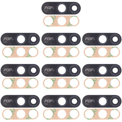 For Tecno Pop 3 Plus 10pcs Back Camera Lens, For Tecno Pop 3 Plus