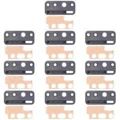For Tecno Camon 15 CD7 10pcs Back Camera Lens, For Tecno Camon 15