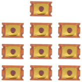 10 PCS 2.8 x 2MM Switch Button Micro SMD For Huawei / vivo / OPPO, 2.8 x 2MM