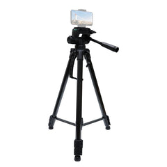 L-3600 Live Tripod with Three-Dimensional Damping Gimbal Detachable Quick Release Plate Height Adjustment 62-170cm for SLR Camera Live Light Projector ( Black), L-3600