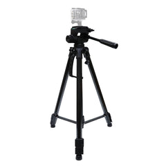 L-3600 Live Tripod with Three-Dimensional Damping Gimbal Detachable Quick Release Plate Height Adjustment 62-170cm for SLR Camera Live Light Projector ( Black), L-3600
