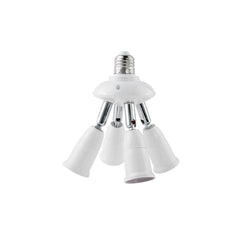 E27 to E27 Splitter Adjustable LED Light Bulb Holder Adapter Converter Socket Light Bulb Holder, 1 In 1, 2 In 1, 3 In 1, 4 In 1, 5 In 1