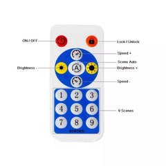 SP608E Dual Signal Output Mobile APP Control Bluetooth LED Controller Kit for WS2812B WS2811 1903 1804 Pixel LED Strip, DC5V~24V