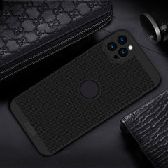 MOFi Honeycomb Texture Breathable PC Shockproof Protective Back Cover Case, For iPhone 12 Pro Max, For iPhone 12 mini, For iPhone 12, For iPhone 12 Pro