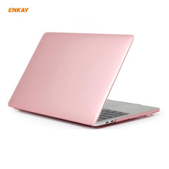 ENKAY 3 in 1 Crystal Laptop Protective Case + EU Version TPU Keyboard Film + Anti-dust Plugs Set for MacBook Pro 15.4 inch A1707 & A1990 (with Touch Bar), For MacBook Pro 15.4 inch A1707 (with Touch Bar)