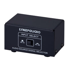 B101 2 In 1 Out (1 In 2 Out) Audio Source Signal Selection Switcher Computer Speaker RCA Lossless Audio Source Switcher, B101