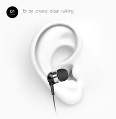 F980 CSR4.1 Retractable Cable Caller Vibration Reminder Anti-theft Bluetooth Headset, White