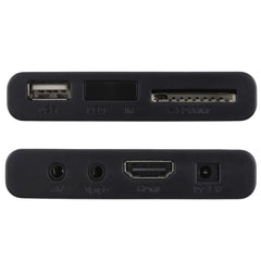 X9 Mini HD HDD Multimedia Player 4K Video Loop USB External Media Player AD Player, US Plug, EU Plug