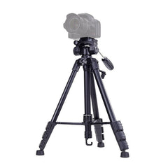 YUNTENG VCT-690 Aluminum Tripod Mount with Fluid Drag Head, VCT-690