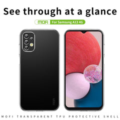 MOFI Ming Series Ultra-thin TPU Phone Case, For Samsung Galaxy A13 4G, For Samsung Galaxy A03s EU 164.2mm, For Samsung Galaxy A22 4G, For Samsung Galaxy A22 5G