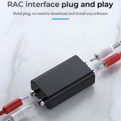 G1 RCA Audio Common Ground Isolator Anti-jamming Noise Reduction Filter Eliminates Bluetooth Receiver, G1 RCA
