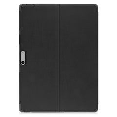 For Microsoft Surface Pro 9 JUNSUNMAY Custer Solid Color 3-Fold Stand Leather Tablet Case