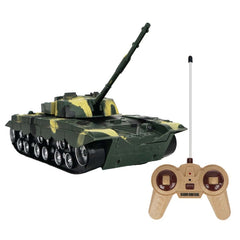 MoFun 369 Remote Control Tank 1:32 Four-way RC Vehicle, Blue, Green, Yellow