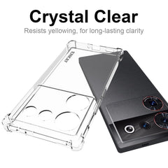 For ZTE Nubia Z50 Ultra 5G ENKAY Clear TPU Shockproof Anti-slip Phone Case, For ZTE Nubia Z50 Ultra 5G