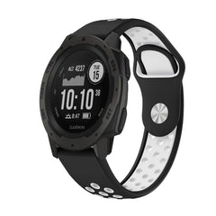 22mm Sports Breathable Silicone Watch Band, For Garmin Instinct, For Garmin Descent G1