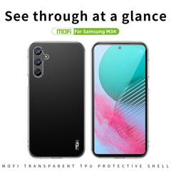 MOFI Ming Series Ultra-thin TPU Phone Case, For Samsung Galaxy M34 5G, For Samsung Galaxy A25, For Samsung Galaxy S23 FE 5G