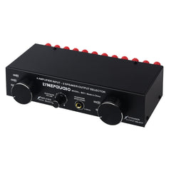 4 Input 2 Output or 2 In 4 Out Power Amplifier Speaker Selector Switcher, 4 Input 2 Output or 2 In 4 Out