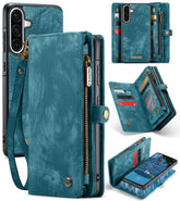 CaseMe 008 Detachable Multifunctional Leather Phone Case, For Samsung Galaxy A36 5G, For Samsung Galaxy S25 5G, For Samsung Galaxy S25+ 5G, For Samsung Galaxy S25 Ultra 5G