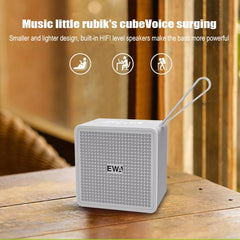 EWA A105 High Hidelity Bluetooth Speaker, Small Size High Power Bass, TWS Bluetooth Technology Support TF